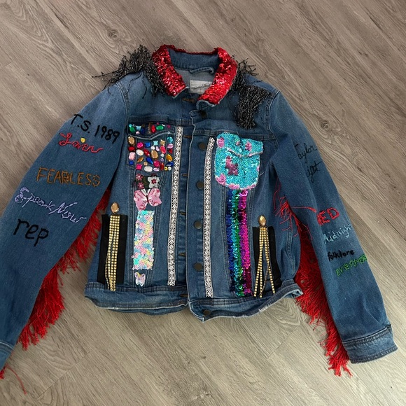 Taylor swift eras tour custom jacket - Picture 2 of 4